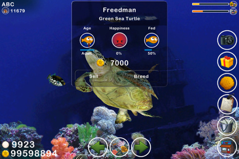 Free iPhone game: Tap Reef