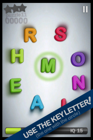 Free iPhone and iPad games: Wooords, Snoticles