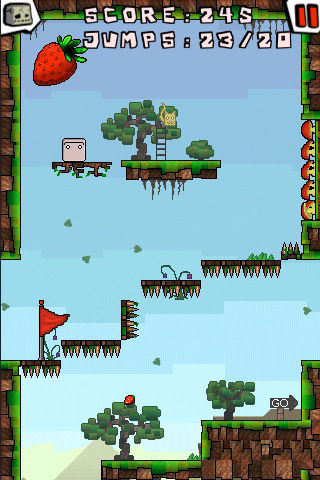 Atari's I Love Strawberries platformer chomps onto iPhone