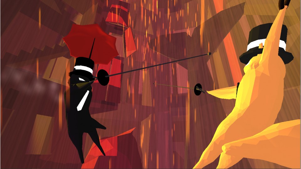 Be a cat, fight other cats with your Android phone in virtual reality game Rainy Cat Fight