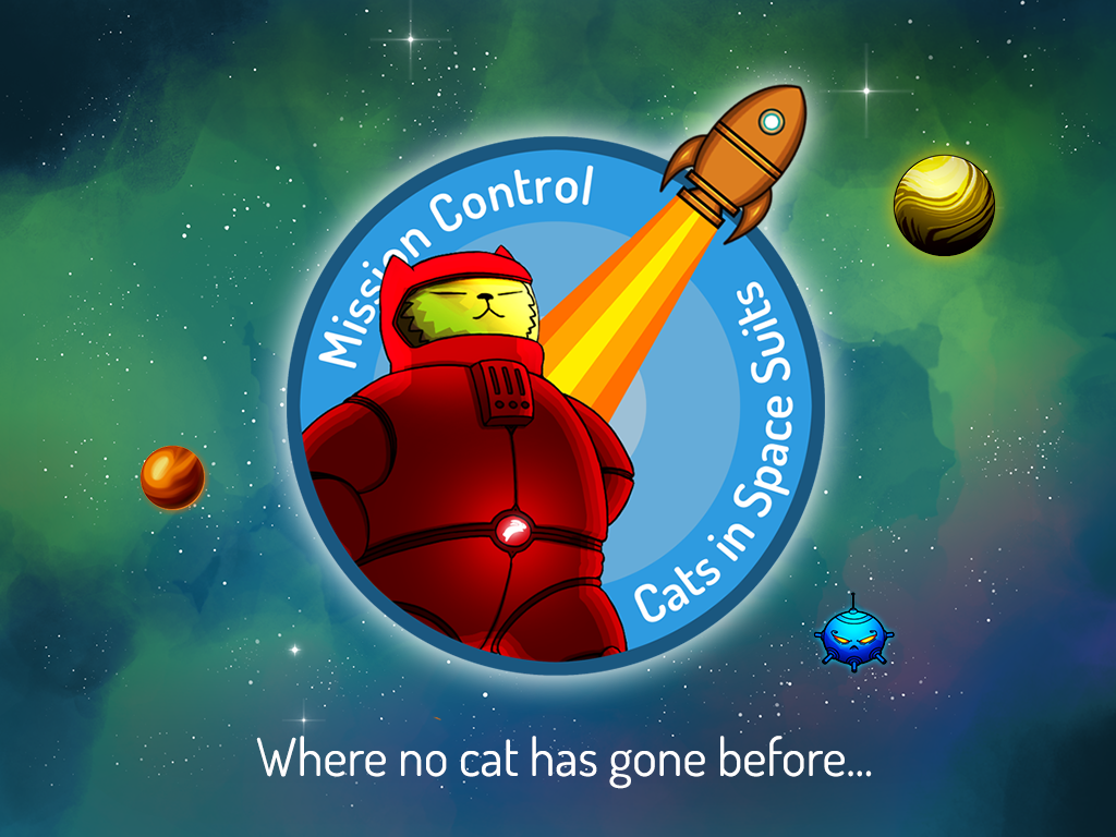 Help a cat recover its toys stolen by aliens in Cats in Space Suits on Kickstarter