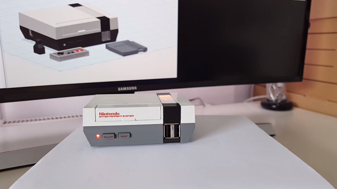 This 3D-printed, Raspberry Pi-powered NES Mini shows Nintendo how it's done