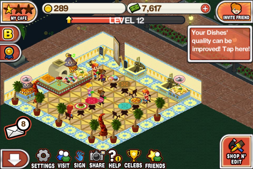 Under new management, SGN returns to the App Store with social freemium game Mini Cafe 