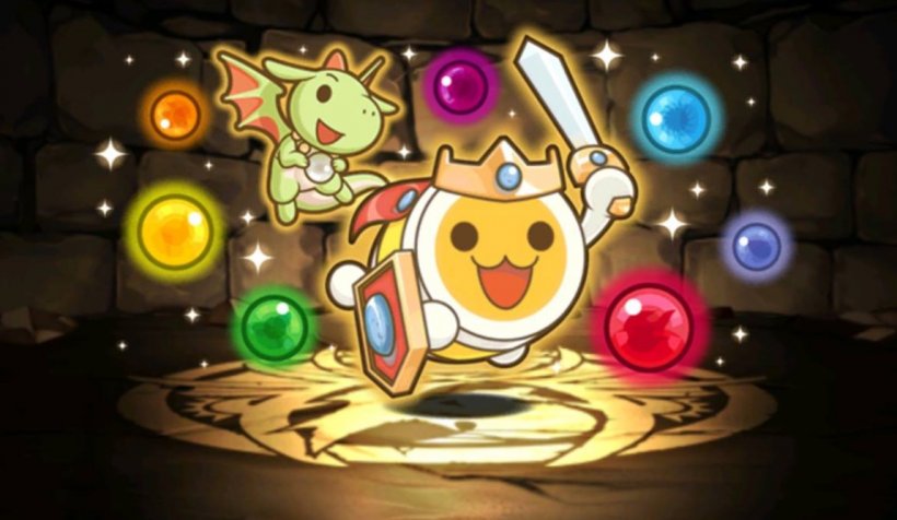 Taiko Drum Master's mascot shows up in Puzzle and Dragons