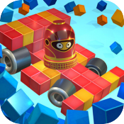 Blocky Racing review - A fun casual kart racer