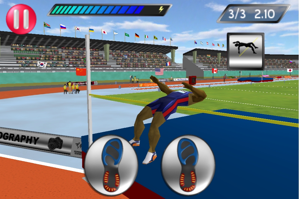 Go for gold on iOS in Elite's 2012 successor to Track & Field