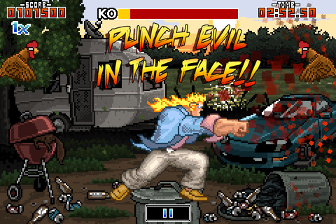 Free iPhone and iPad games: VampDefense, Unstoppable Fist