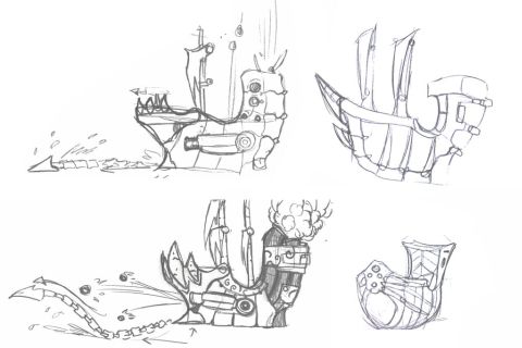 Luc Bernard announces Steam Pirates for iPhone, reveals concept art