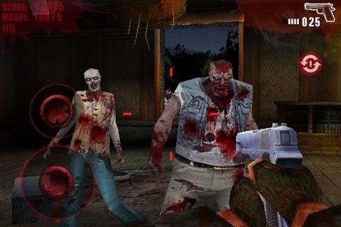 Annie, grab your Uzi. There's 32 zombies onscreen in iPhone's Undead: The Last Refuge