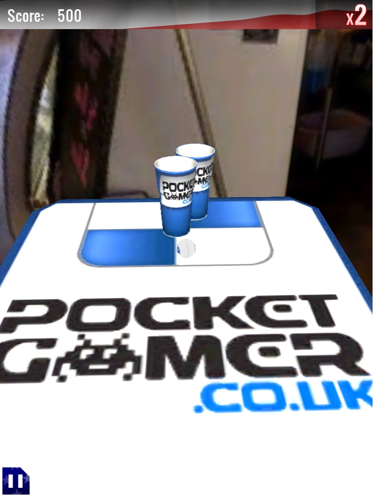 Pocket Gamer is Table of the Month in Beer Pong HD