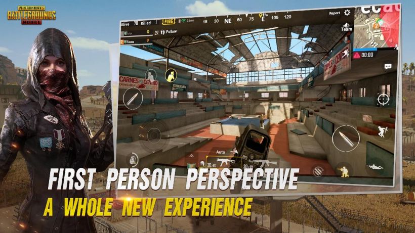 PUBG Mobile introduces first-person perspective, Mini-Zones, and more in its new update