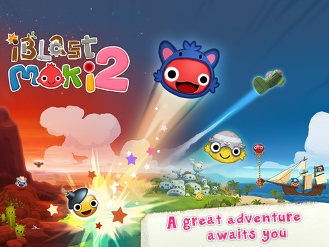 Free iPhone and iPad games: Super Mega Worm, iBlast Moki 2 HD