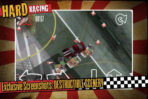 Indie top-down racer Hard Racing out for iPhone tomorrow