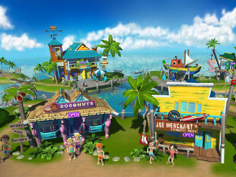 THQ wins our 'Most Niche Inspiration for a Game' award with its Jimmy Buffett-inspired iPad freemium game Margaritaville Online