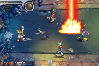 Free iPhone game: Pro Zombie Soccer