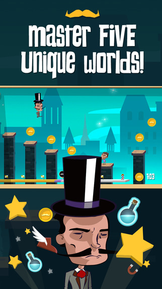 Raise money for charity by playing Run Mo Run!, the official Movember game