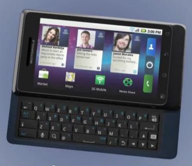 Motorola Milestone 2 video leaked