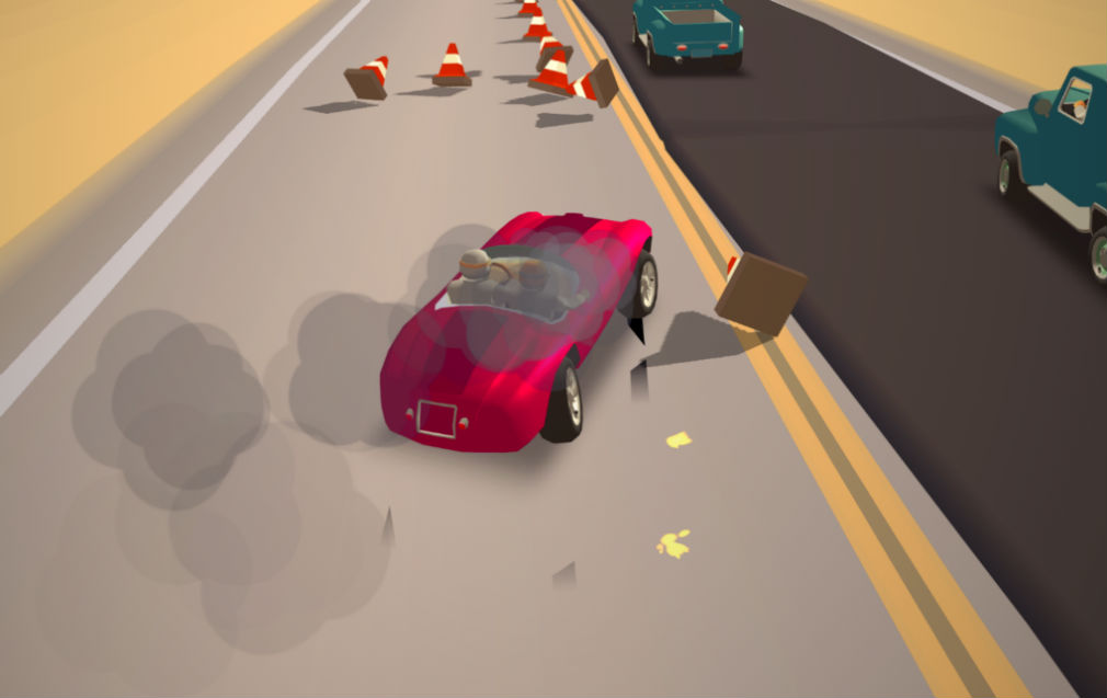 Great Race - Route 66 is a brand new arcade racer that channels the spirit of OutRun