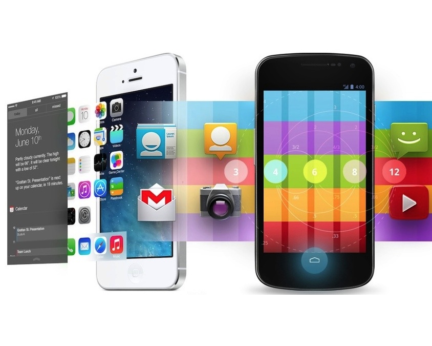 iOS 7 vs Android Jelly Bean - Which mobile OS will own 2013?