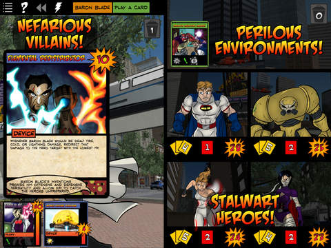 Comic book-inspired card game Sentinels of the Multiverse is now out on iPad and Android tablets