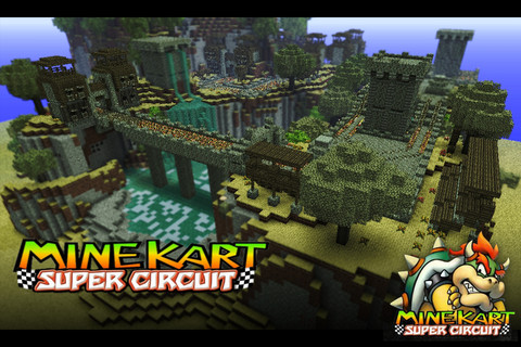 Is this really Mario Kart 64 made in Minecraft on the App Store?
