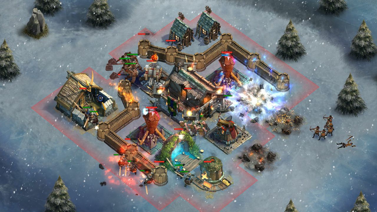 Rival Kingdoms is an upcoming multiplayer RTS for iOS and Android penned by the Tomb Raider writer