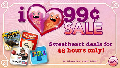 27 EA mobile games reduced in 'I love 99c' sale