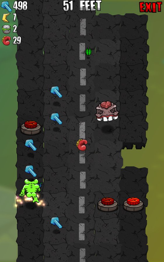 Freeway Mutant is an endless monster-blasting runner from Butterscotch Shenanigans that's out now on iPad and iPhone