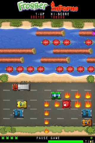 Raining frogs: Frogger Inferno hits the App Store, Frogman incoming