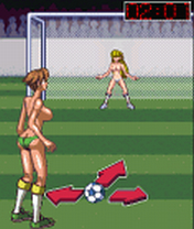 Naked Babe Soccer