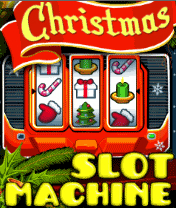 Slot Machine Christmas icon