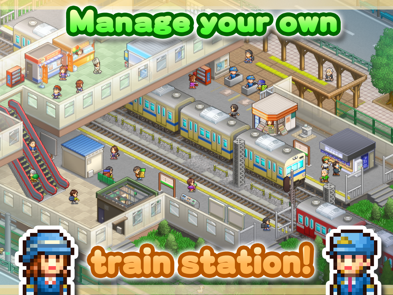 [Update] Kairosoft's latest channels Densha de Go, lets you run your own train station