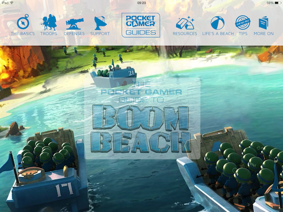 The Pocket Gamer Guide to Boom Beach lands on the App Store