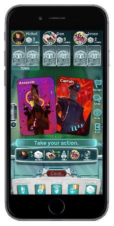 Card game Coup has a Kickstarter to bring its deceptive tactics to iOS