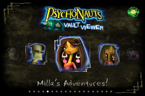 Double Fine launches free Psychonauts Vault Viewer! companion app for iPhone and iPad