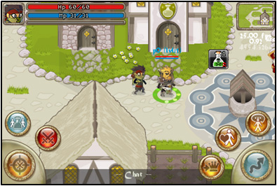 First screenshots of iPhone MMO Yslandia