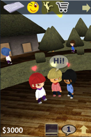 Sparkle 3D virtual world planned for the iPhone