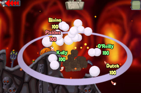 Worms Express wriggles out onto iPhone