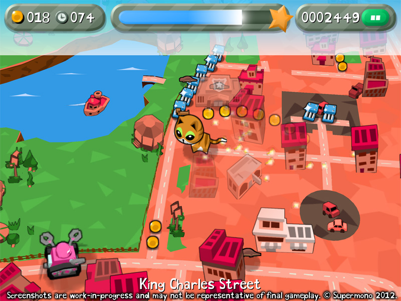 Supermono's Rescue Rush uses GPS data to generate 'more than a million playable levels'