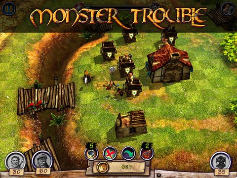Free iPhone and iPad games: Monster Trouble Anniversary Edition, GibsNGlory