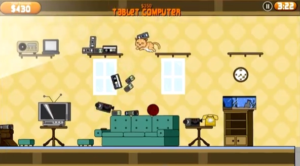 Clumsy Cat coming to iOS next week, kiss your valuables goodbye