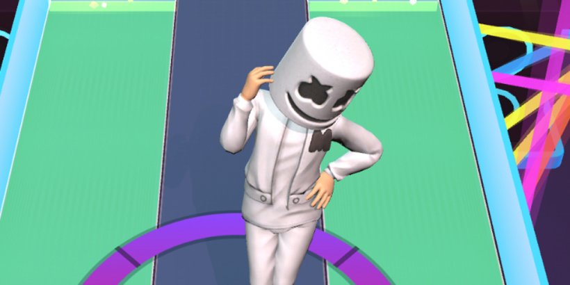 Marshmello Music Dance, Marshmello's first-ever game, lets you listen to Joytime III right now