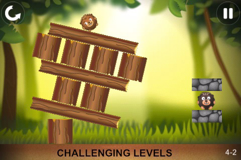 Free iPhone game: Rescue Pine