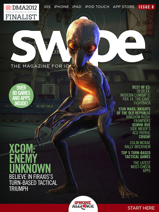 Download issue 8 of swipe magazine from the App Store right now