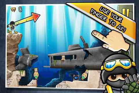Free iPhone and iPad games: Fragger, Flick Football