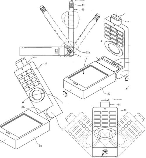 Samsung files patent for innovative joystick phone