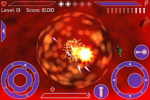 Arcade shooter Alien Space testing engines for iPhone release