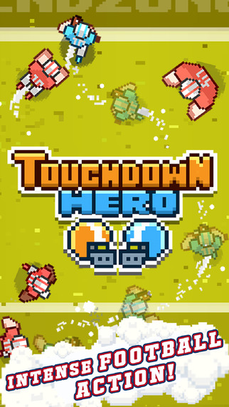 Get ready for the Superbowl with pixelated infinite runner Touchdown Hero