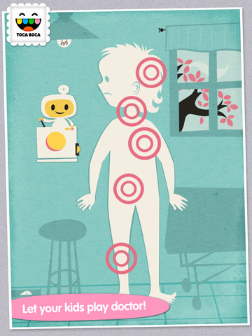 Free iPhone and iPad games: Toca Doctor, Bouncy Mouse HD