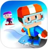 Blocky Snowboarding